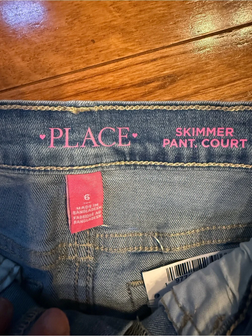 The Children's Place Light Blue Denim Skimmer Shorts